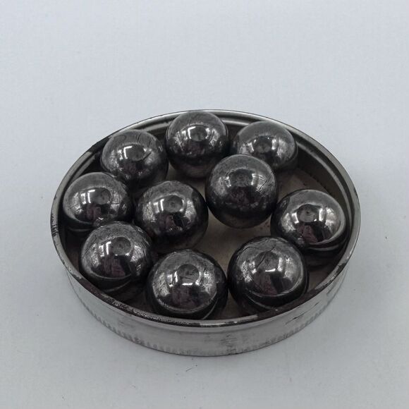 Set Of 10 Solid Stainless Balls 9/16” In Diameter Non Magnetic Industrial/DYI - Picture 2 of 2